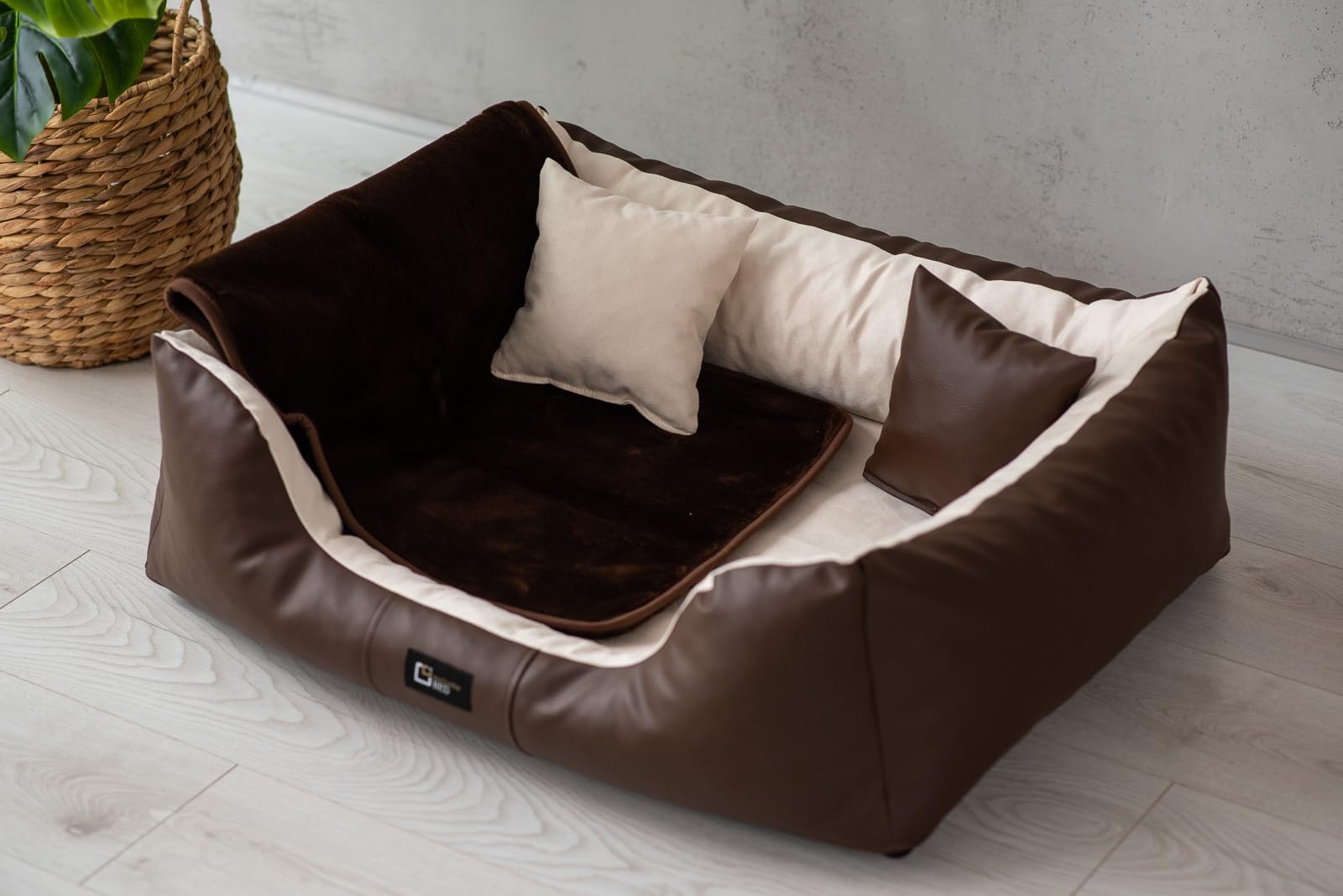 Manta para perros de piel sintética M-XL, 5 colores, doble cara, suave, cálida, mullida, lavable, manta para gatos (verde menta, XL)