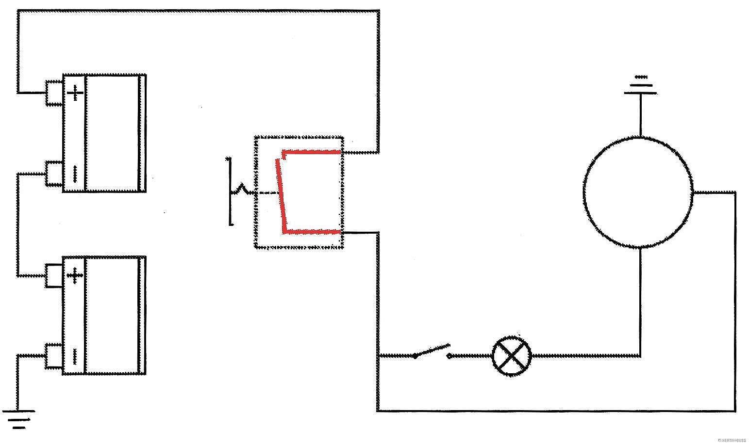 HERTH+BUSS ELPARTS Hauptschalter, Batterie 70465016