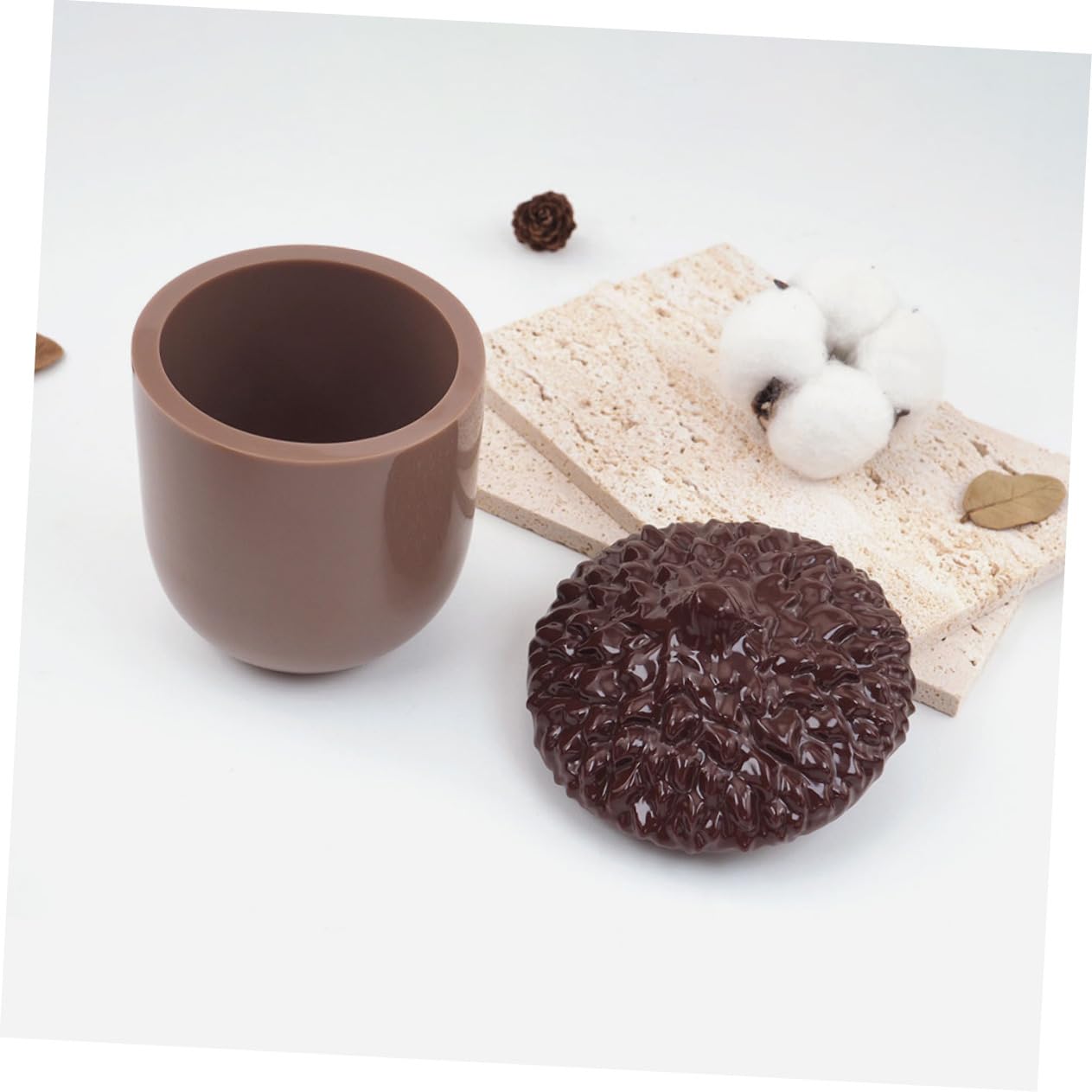 DOITOOL 5 Pezzi Stampo Silicone per Barattoli Caramelle Mold Creativo per Crafting Design Flessibile e Sicuro per Epossidica per Feste e Decorazioni Fai da Te
