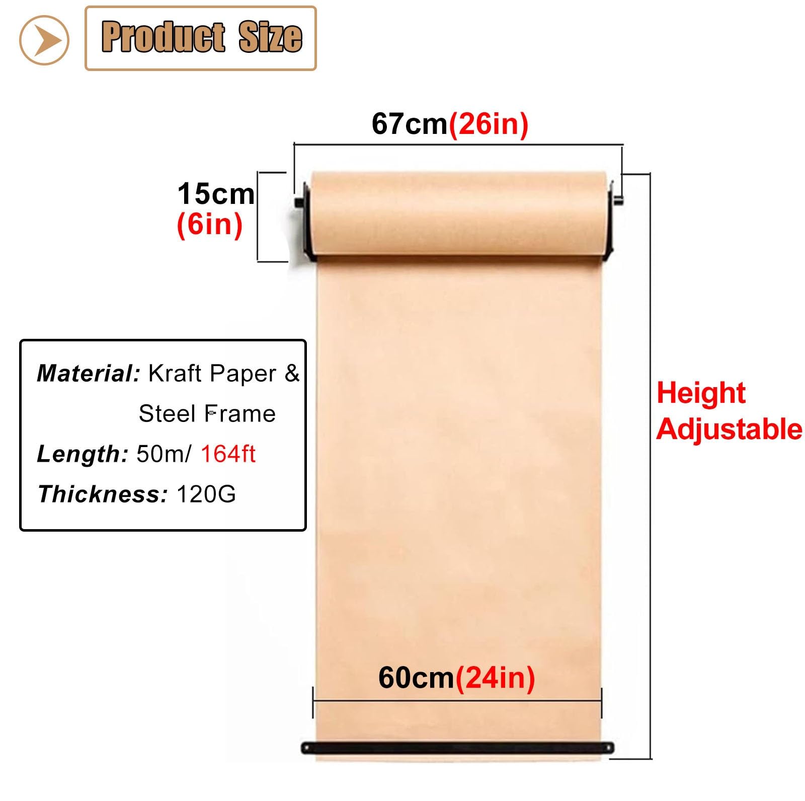 Taglierina Per Carta Regalo Sostituibile (1 Rulli E 3 Lame - Foto 3