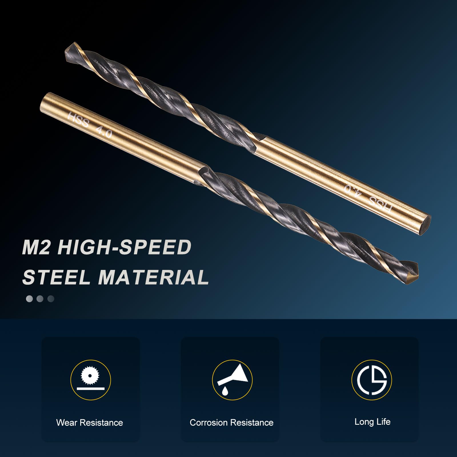 PATIKIL 4mm Drill Bit - Image 3