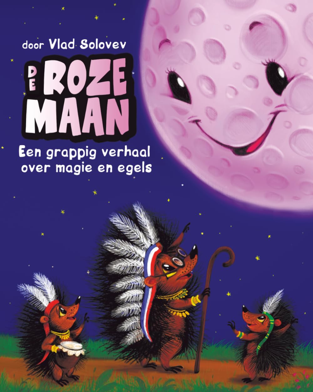 De Roze Maan: Een grappig verhaal over magie en egels