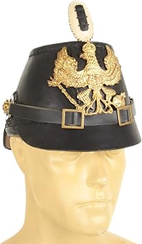 Prussian Jager Enlisted Shako Leather Helmet