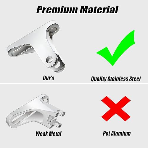 Miniatura 3 de Mini estribos personalizados para pasajeros y kit de montaje de acero inoxidable compatible con Touring Electra Glide Road Glide Street Glide Road