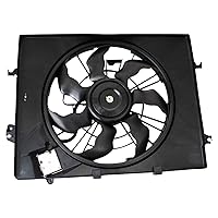 Vista 106 de Conjunto de ventilador de refrigeración de radiador TRQ Compatible con Ford Escape 2020-2022 FO3115228