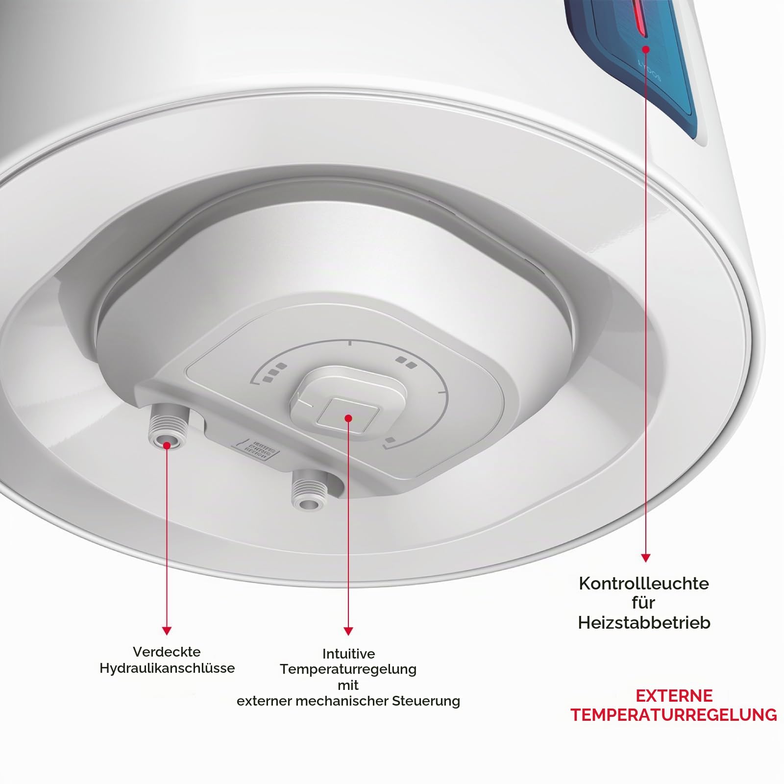 Ariston R Elektrische Thermoskanne Lydos R 50L, 50 Liter