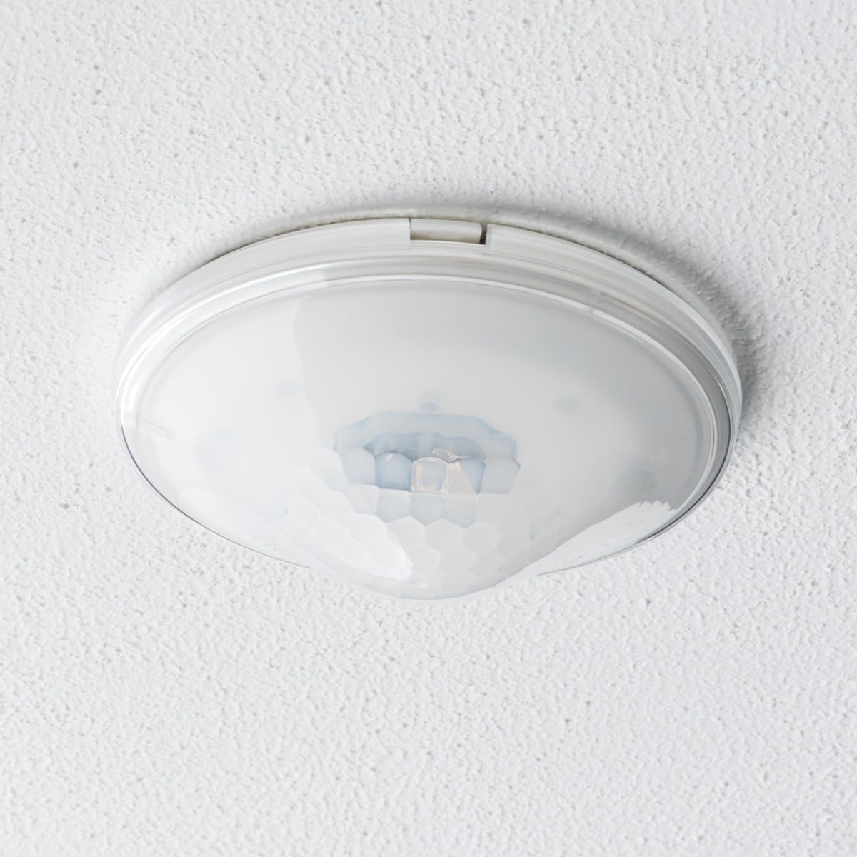 Theben 2079500 thePrema S360 KNX UP WH rilevatore presenza 2 canali luce | incasso a soffitto, area di rilevamento quadrata 7 x 7 m, 2 canali presenza per HVAC, bianco
