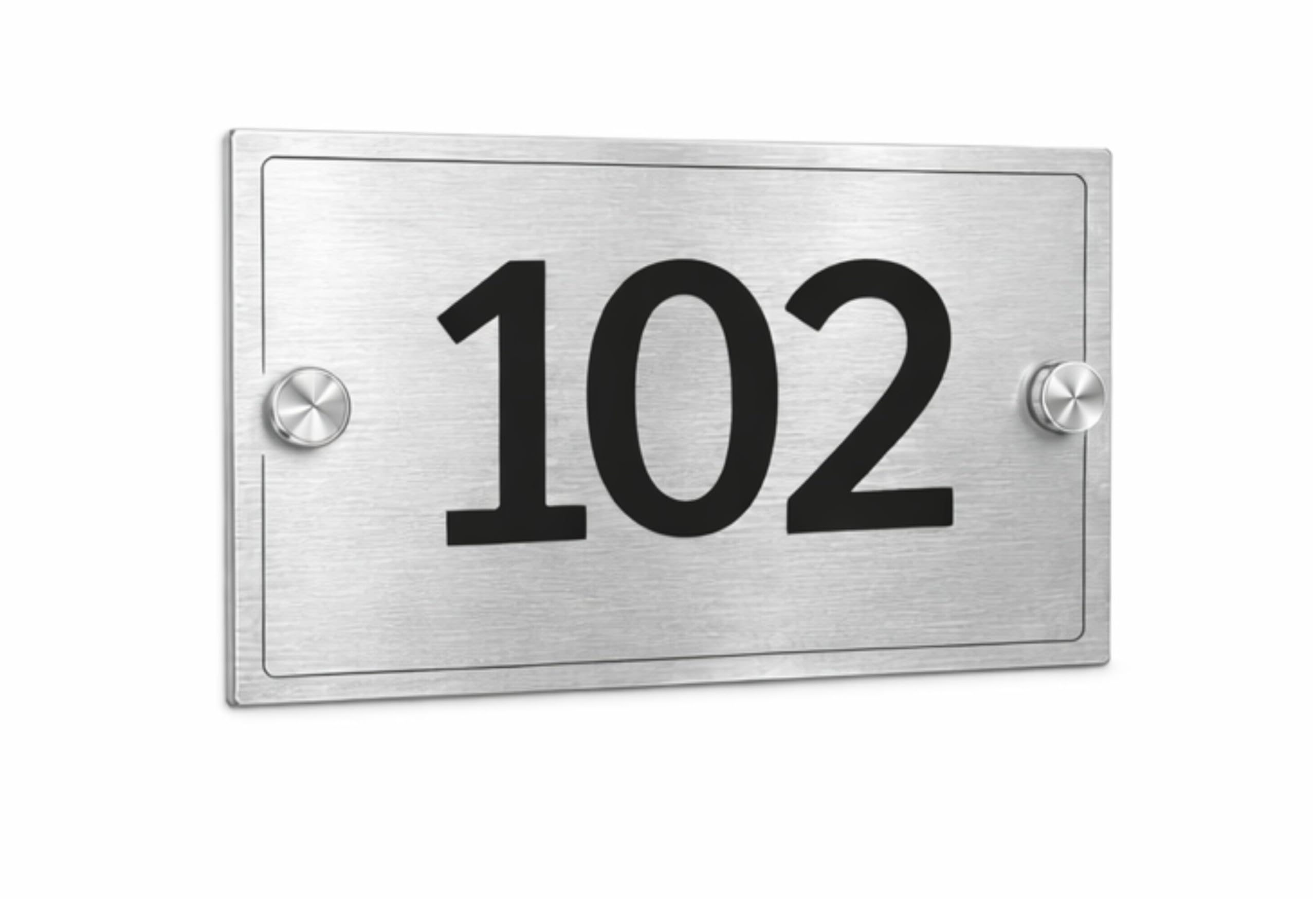Customized Number Plate for Home, Hotel, Office, Mall, Apartment, Flat, School, College Waterproof & Durable Door Sign, Stylish Indoor, Outdoor Name Plate (ACRYLIC 6x4 Inches) (GOLD) — Amazon image 4