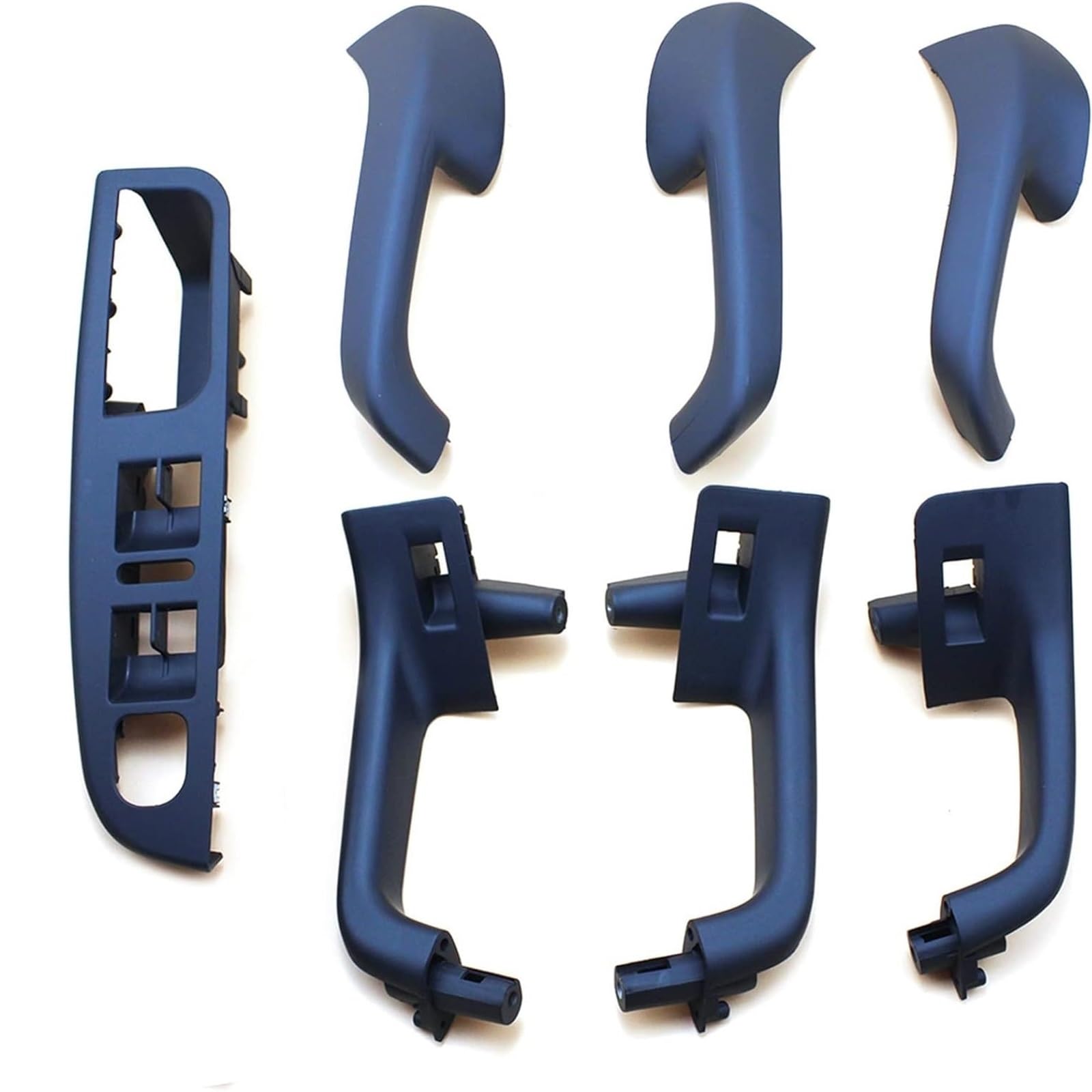 Zingori car Interior Door Handle for vw for Jetta for Golf 5 GTI MK5 2006-2009 Car Styling Black Interior Door Grab Handle