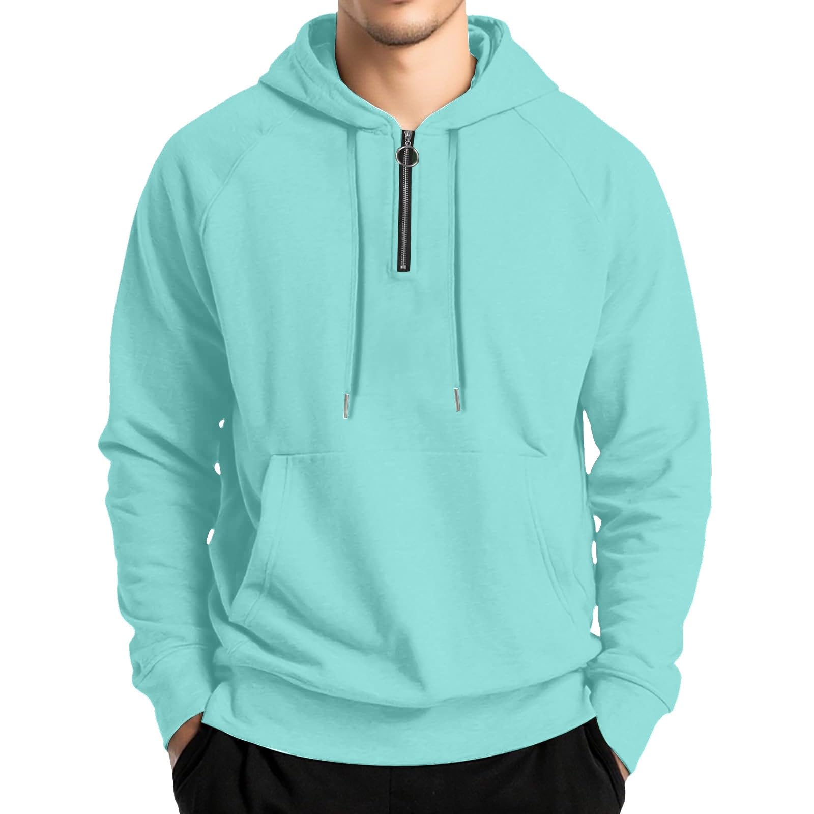 Ropa Anti UV Hombre Sudadera con Capucha para Hombre, De Manga Larga, Cremallera Un Y Bolsillos. & Mangas Proteccion Solar Chaqueta Verano Camisa Larga Camisetas Sin Mujer Oversized Gym