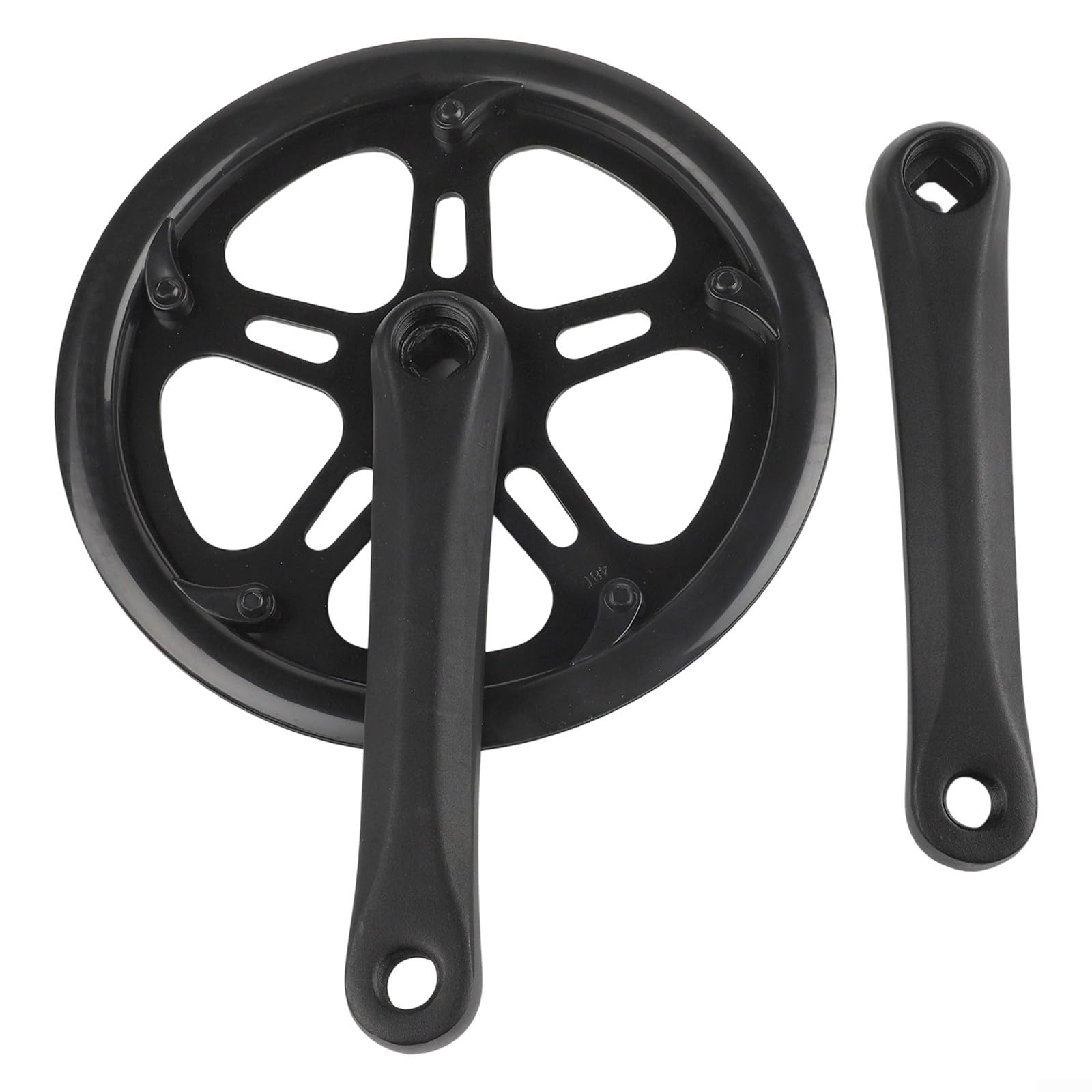 Guarnitura a foro quadrato 48T 165 mm in lega di alluminio per biciclette pieghevoli E-Bike a scatto fisso e telai per biciclette urbane compatte