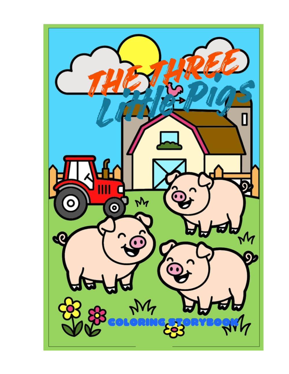 The Three Little Pigs (Coloring Storybook)