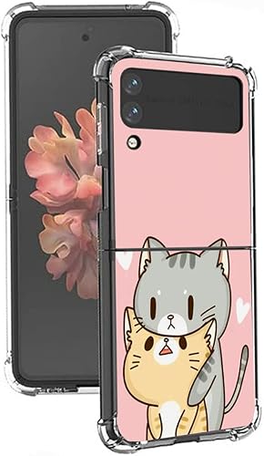 Miniatura 7 de Funda para Galaxy Z Flip 4, bonita protección contra caídas de libélula a prueba de golpes, carcasa protectora de cuerpo completo resistente a los