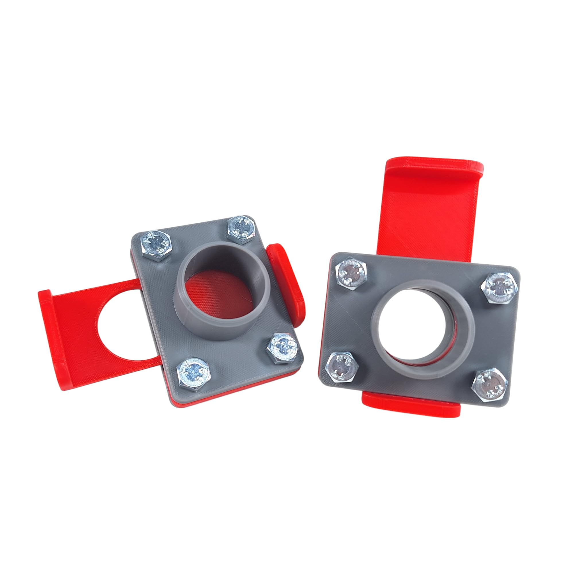 GENERISCH BlastGate DN40 Lot de 2 vannes d'arrêt pour installation d'aspiration Diamètre 40 mm En PLA robuste