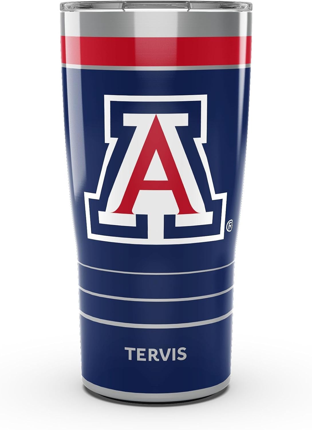 Tervis Traveler Arizona Wildcats - MVP Triple Walled Insulated Tumbler Travel Cup Keeps Drinks Cold & Hot, 20oz, Stainless Steel