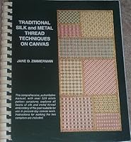 Traditional silk and metal thread techniques on canvas 0964621908 Book Cover