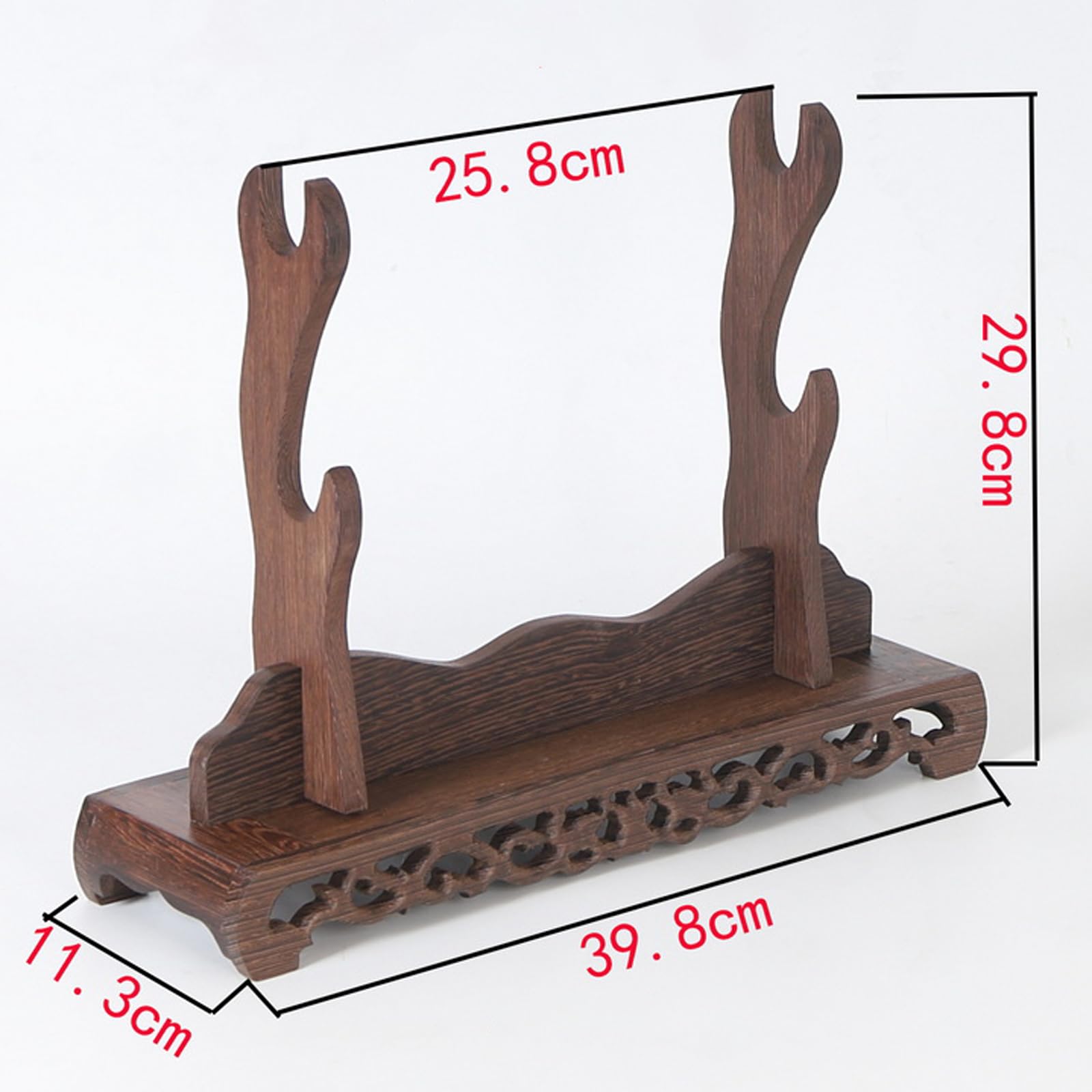 SchwertstäNder,SchwertstäNder Desktop,Holz Katana Halterung,Display SchwertstäNder Rack,Vertical,FüR Katana Samurai Schwert,UnterstüTzung Aller Schwerter,Flöte