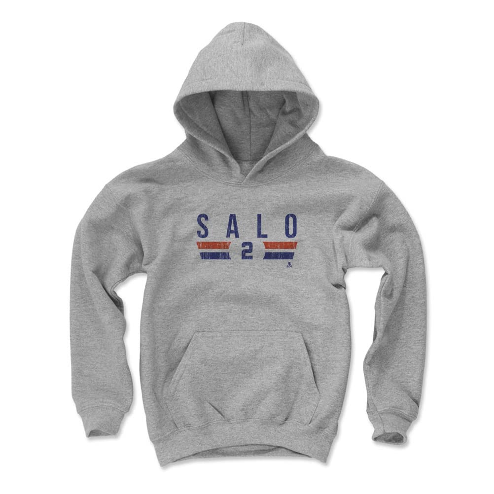 500 LEVEL Robin  Salo  Kids Hoodie - Robin  Salo   New   York  Font