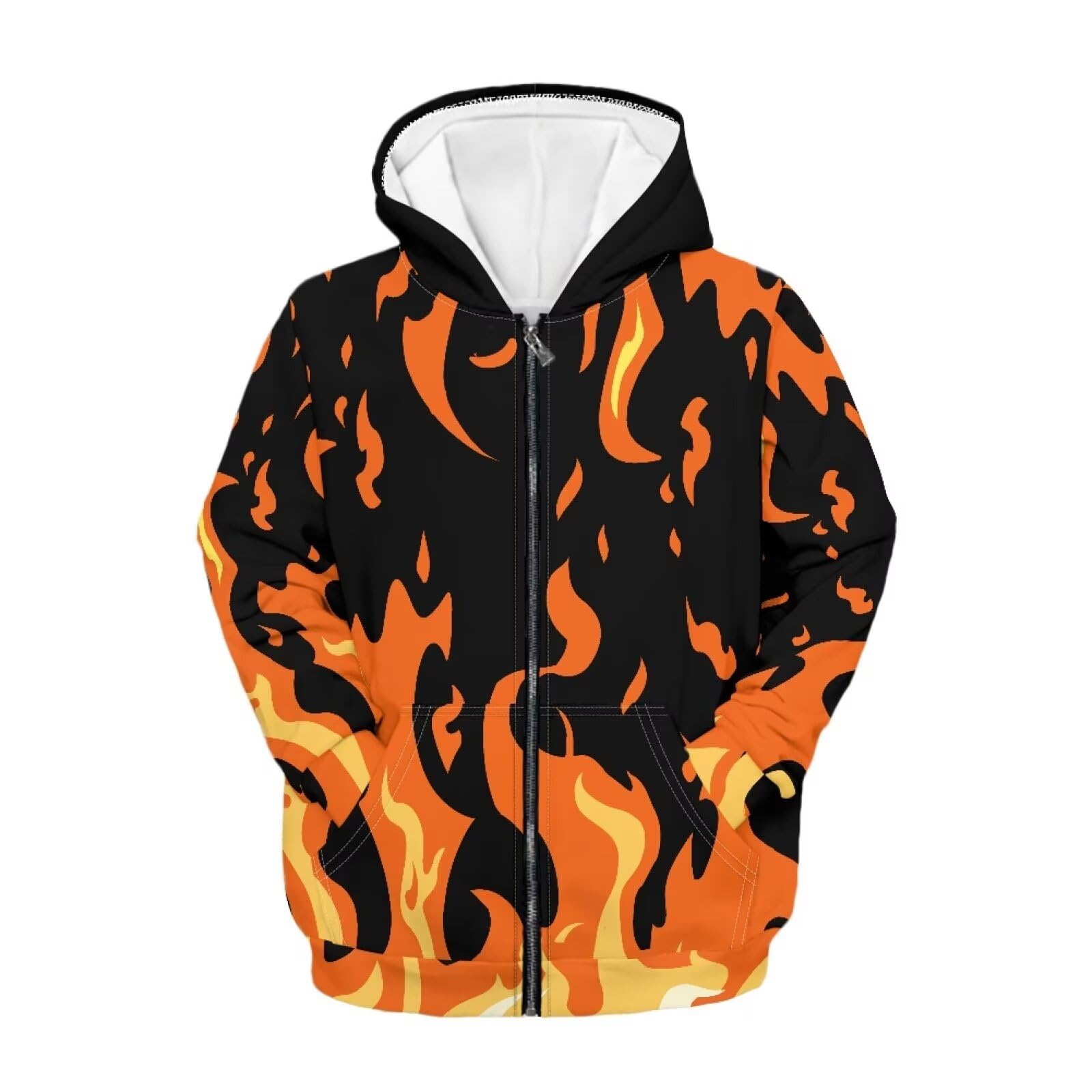 Zipper Hoodie for Kids Full Zip Up Sweatshirt Active Coat Hooded Pullover with Pockets Size 6-16 Boys Girls