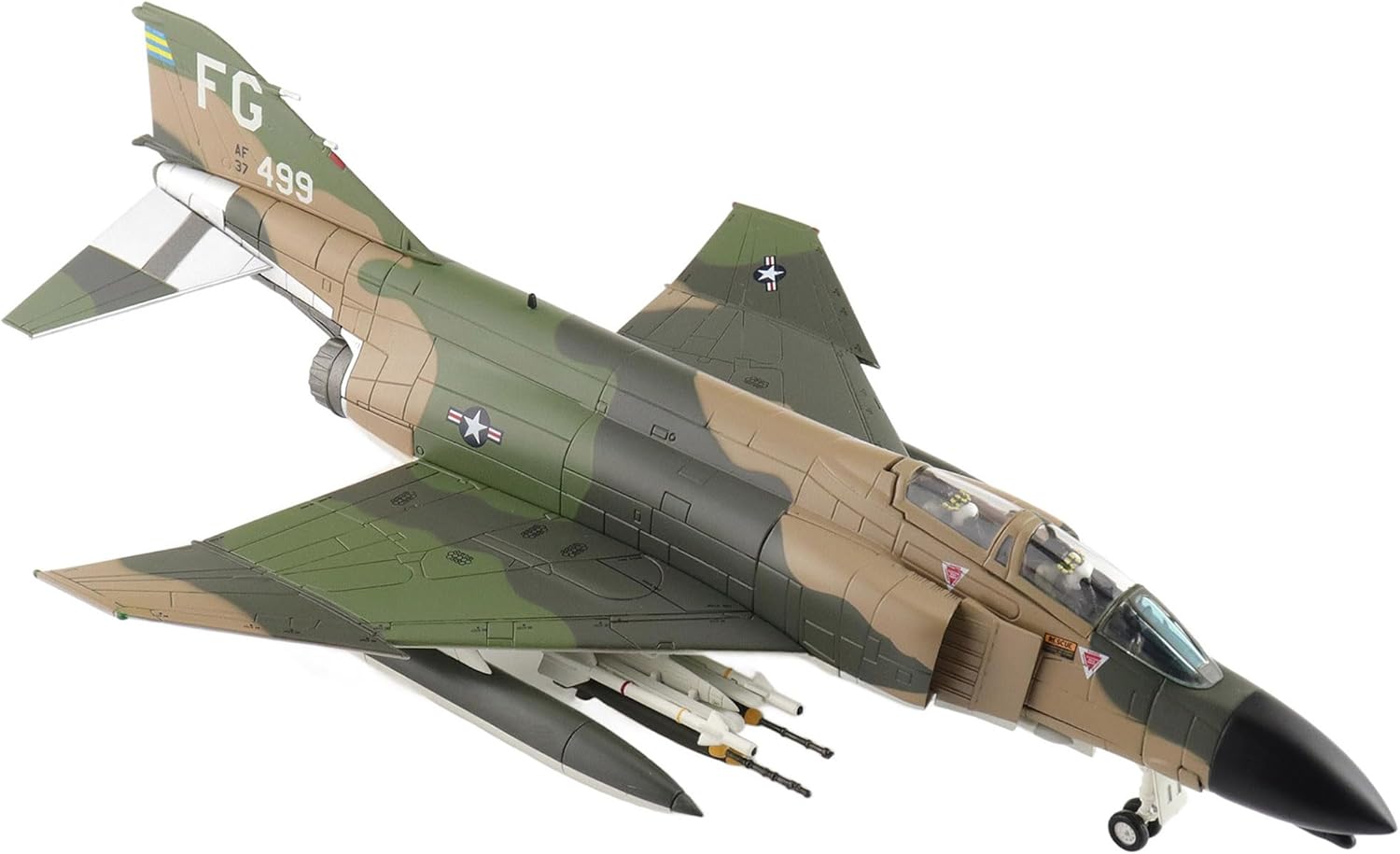 Hobby Master | 1:72 Scale Diecast Military Aircraft Replica | F-4C Phantom II 63-7499, Flown by Daniel Chappie James Jr, 433rd TFS: 8th TFW, 1967 | Model HA19070