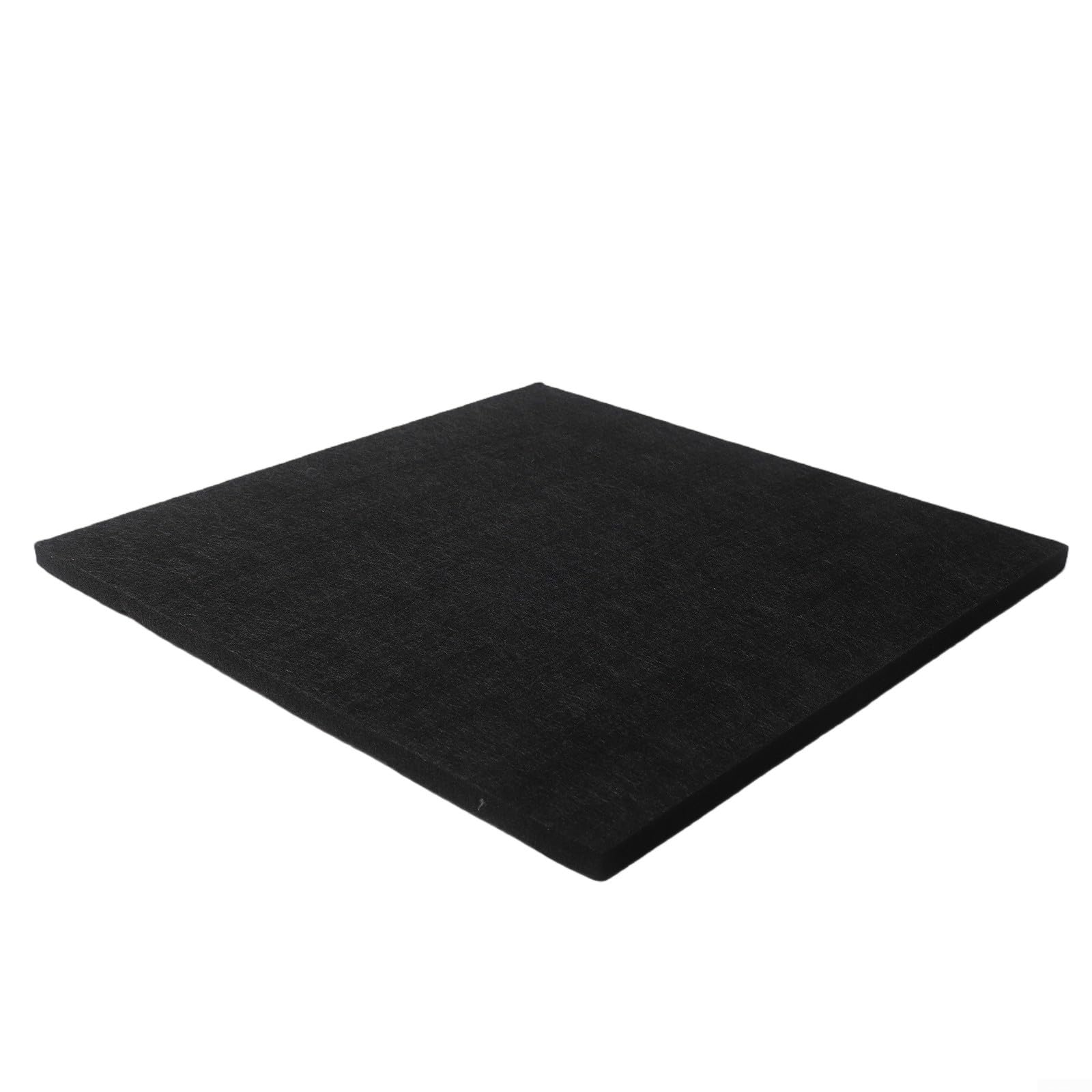 Alanmoship Protector de pared para tablero de dardos, tablero de fieltro de 900 x 900 mm, acolchado de grosor para diana, absorción segura, almacenamiento plegable, color negro, accesorio para sala de — view 5