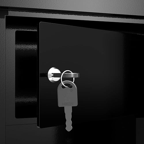 Miniatura 9 de Rifles biométricos de huellas dactilares, gabinete de 5 armas de acceso rápido para rifles y escopetas, modo silencioso, con luz de inducción