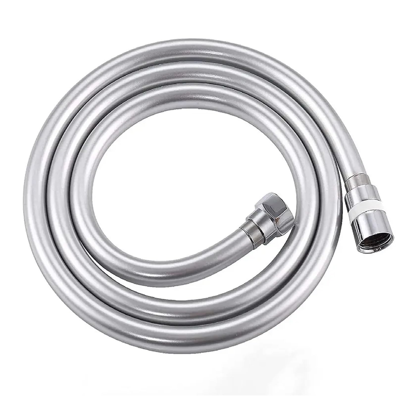 Universal Flexible Shower Hoses, PVC Brass Handheld Shower Hose Universal G1/2 1-2m Length for Bathroom(Type A-1.5m)