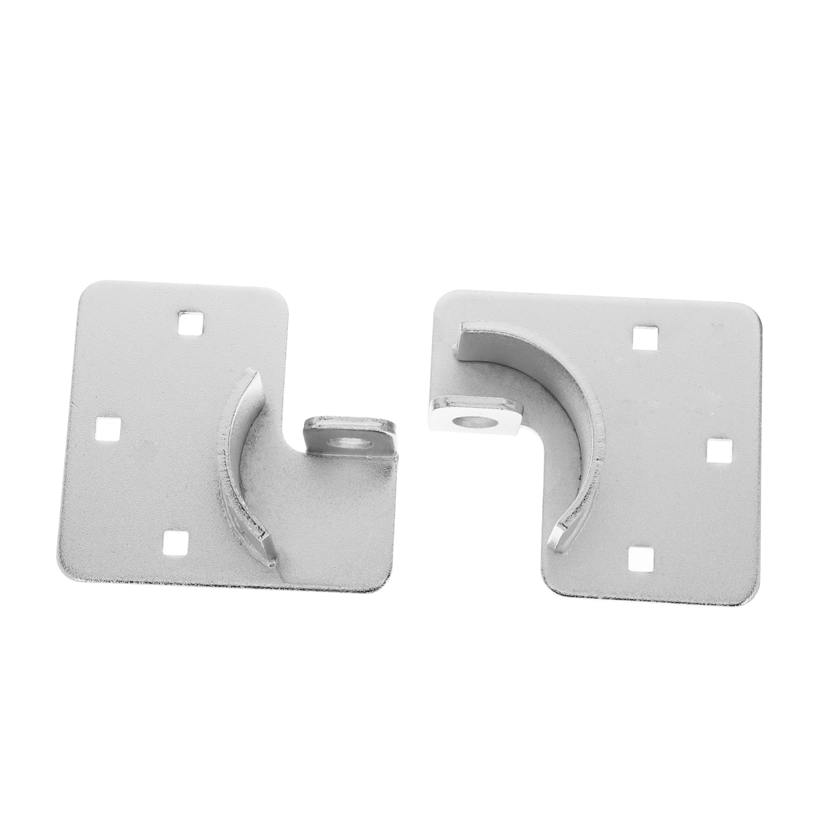 Lucchetto a Chiavistello per Porta, Acciaio Legato, Montaggio Facile, Sicurezza Rinforzata, per Ufficio e Porte Interne, Argento