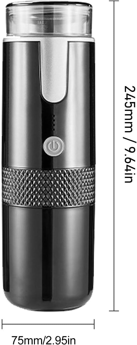 Cafetera Portátil Recargable USB-C para Cápsulas y Molido, 160 ml miniatura 3
