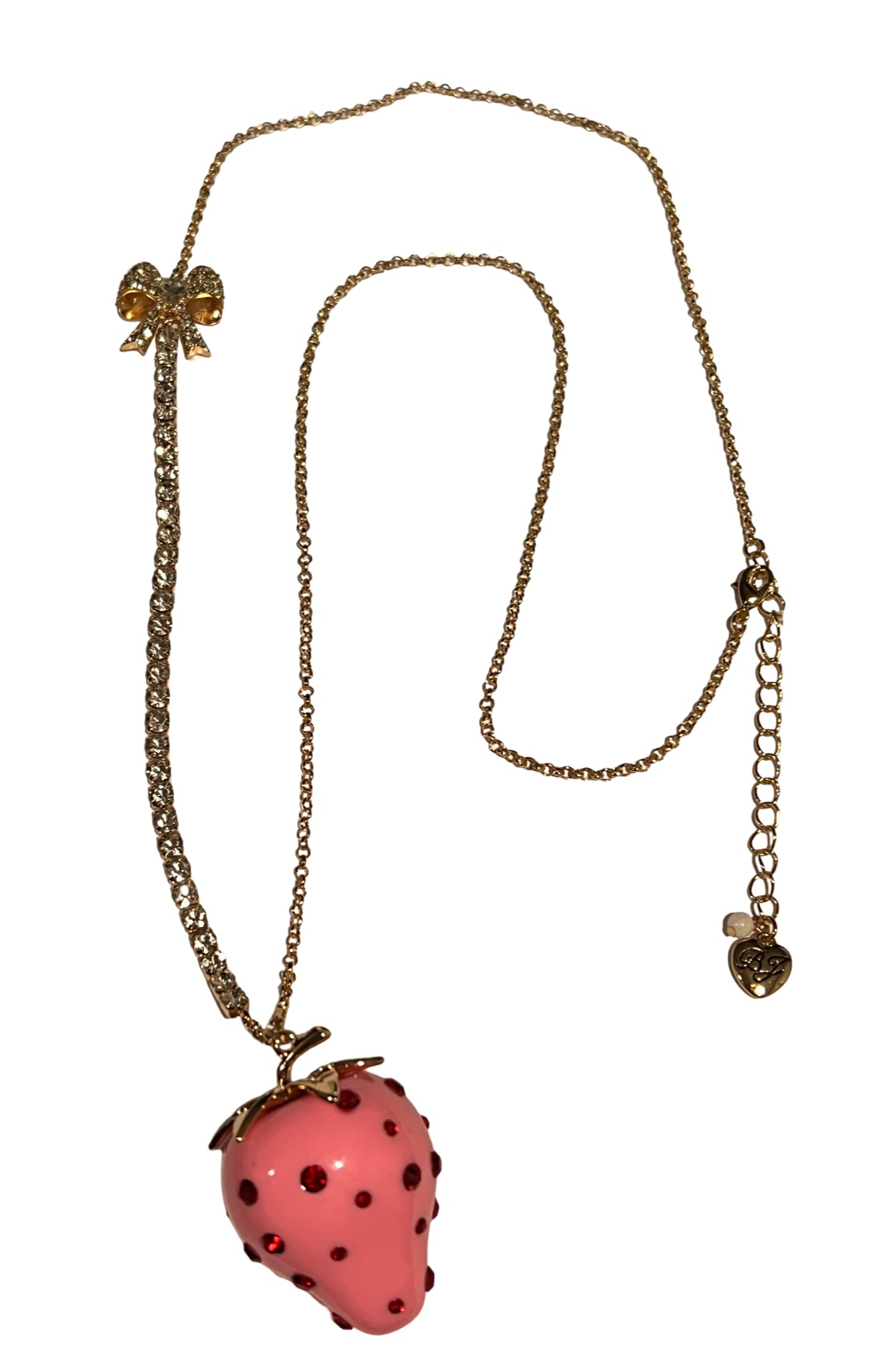Betsey JohnsonStrawberry Necklace
