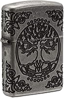 Vista 7 de Zippo Mystic Nature Design - Encendedor de bolsillo Black Ice