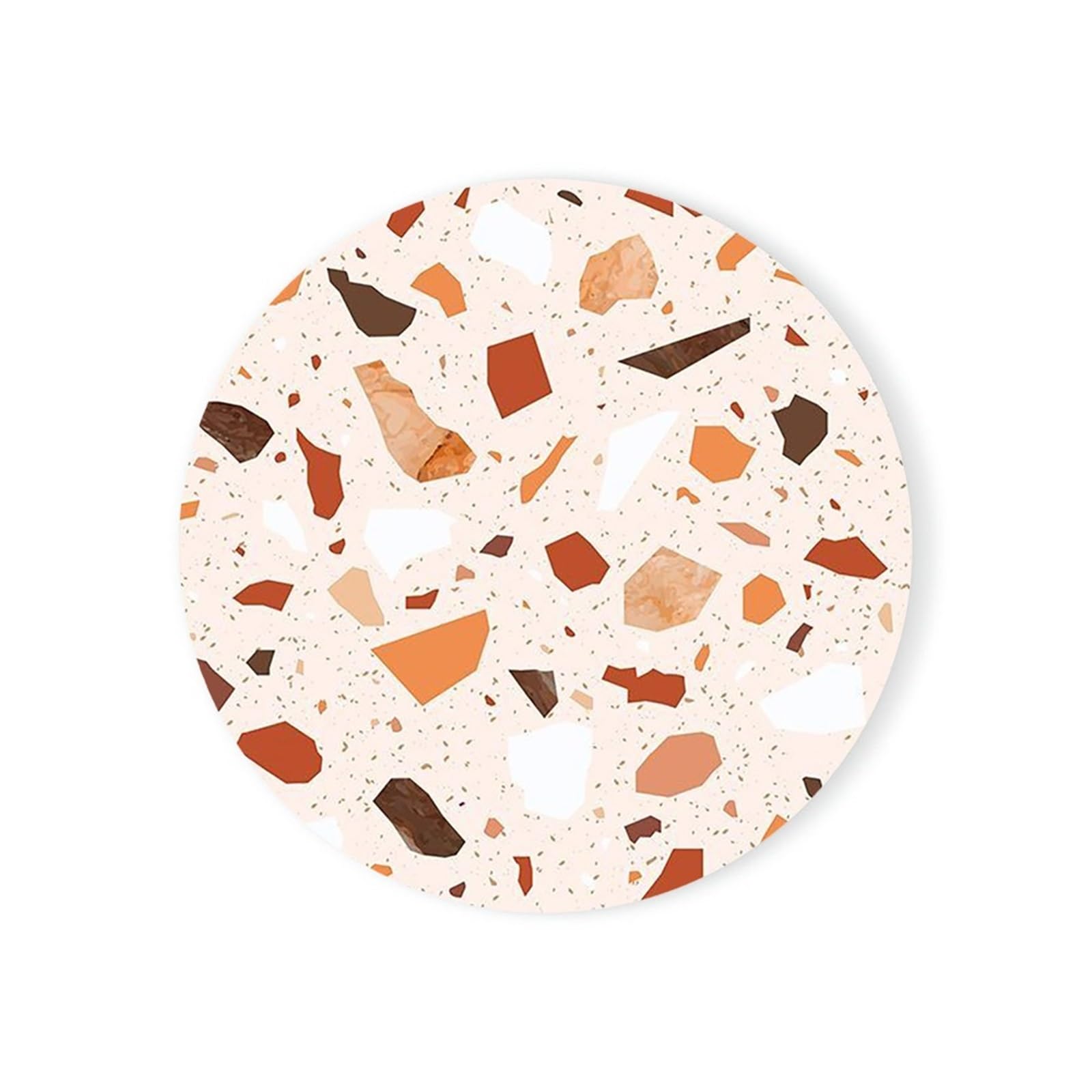 2pcs Marble Absorbent Coasters Ceramic For Wooden Table Suitable For Kinds Of Cups Home for kitchen(Color5)