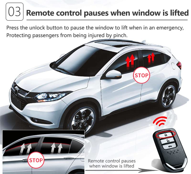 Modulo Comodo Per Auto – Alzacristalli Automatici E Pieghevole Specchietti Per Suzuki Vitara/Baleno (2016-2022) E Swift (2017-2023)