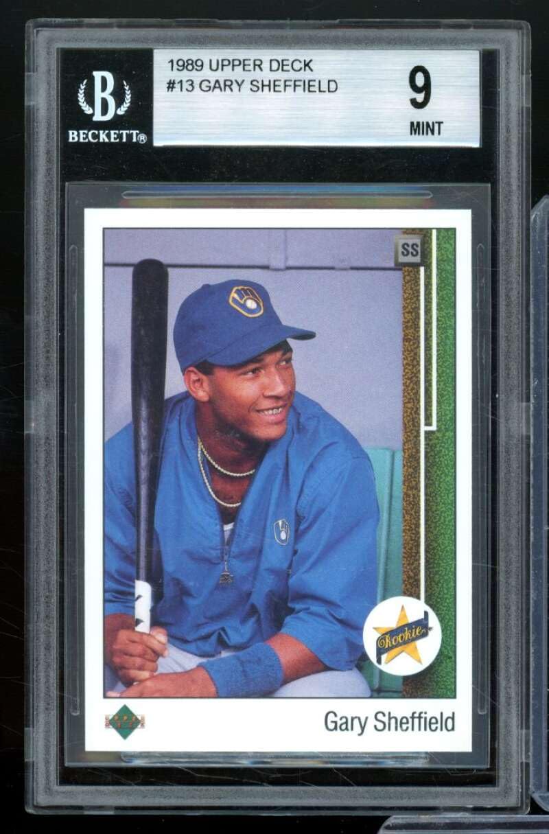 UPPER DECK,SPX、ルーキーカード Amazon.com: Gary Sheffield Rookie Card 1989 Upper Deck #13