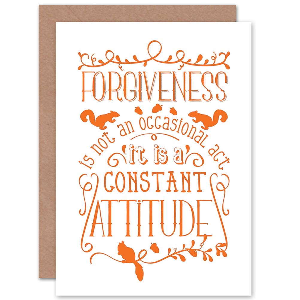 Wee Blue Coo Blue Wee Coo Card Greeting Quote Motivation Forgiveness Attitude