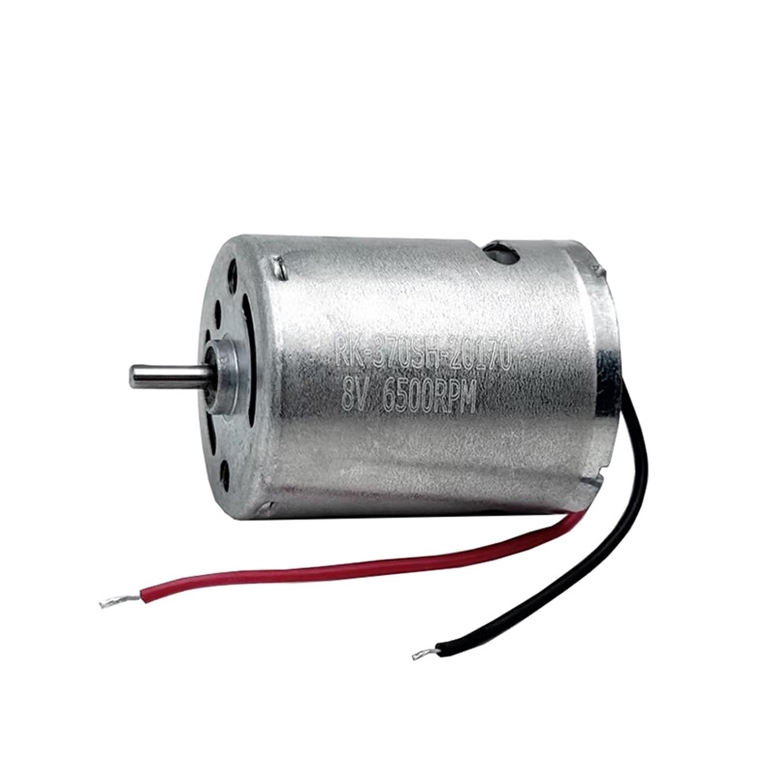 Muytqaerg 12V Rk-370Sh-20170 370 Motor Dc 9600Rpm 24Mm Round Electric Carbon Brush 1Pcs