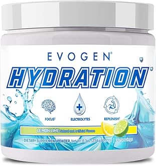Hydration - Full Spectrum Electrolytes Powder | Sugar-Free Electrolyte Powder Supplement for Hydration, Energy, and Recovery | Coconut Water, B Vitamins, Potassium | Lemon Lime | 30 Servings