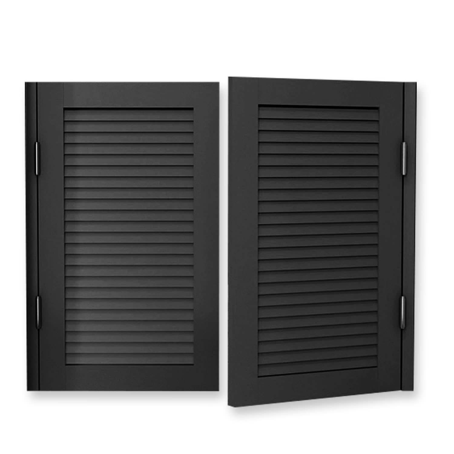 Porte oscillanti a doppia divisione in legno massello per corridoi, porte e barre da cucina