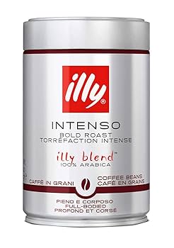 イリーブレンド　エスプレッソ　ダークロースト インテンソ 粉 250g ×12缶 illy 【12缶(12個)】イリー/illy イリー ブレンド エスプレッソ