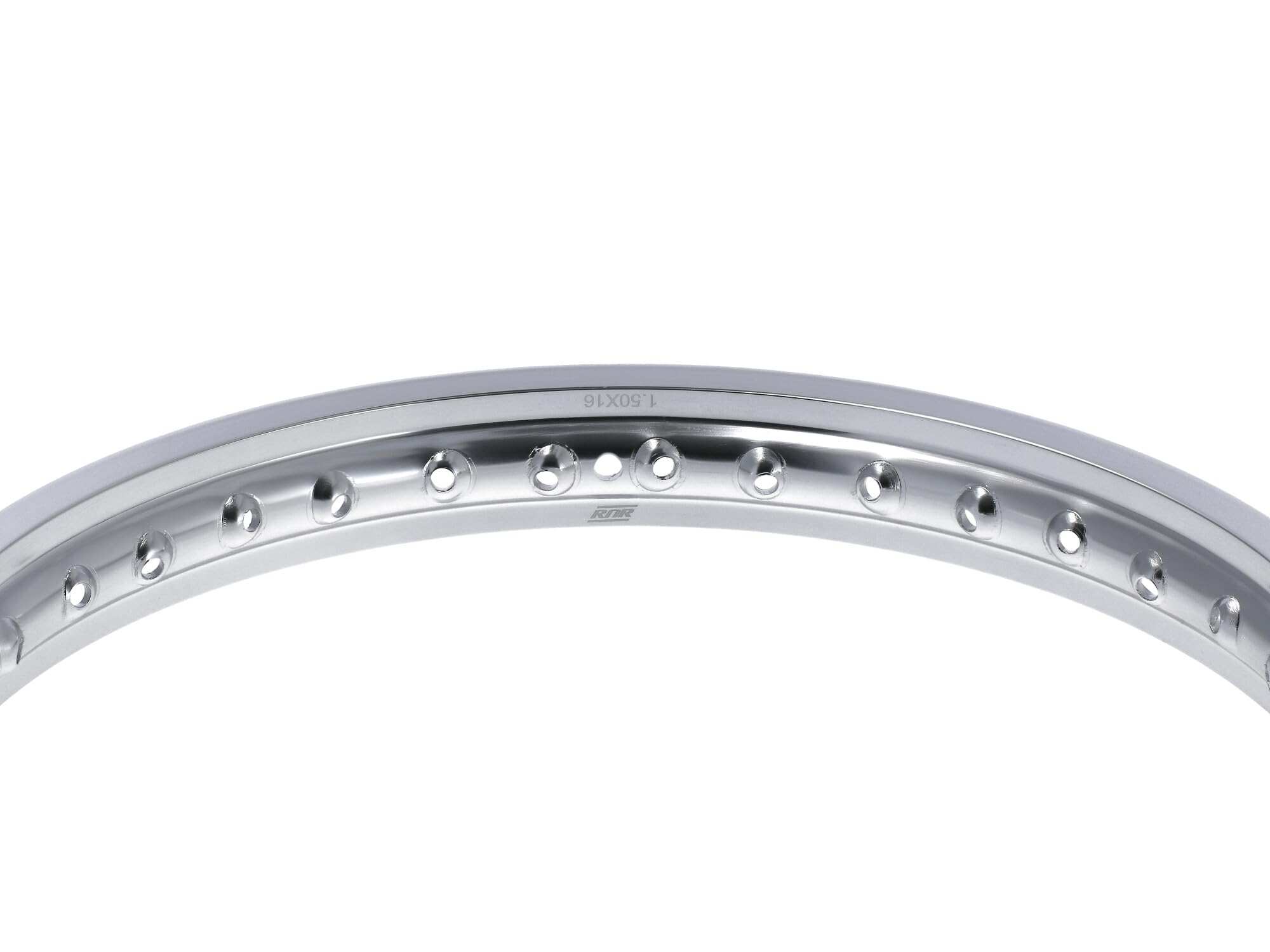 Zestaw: 2 x felga 1,5 x 16" aluminiowa felga polerowana - do Simson S50, S51, KR51 Schwalbe, SR4