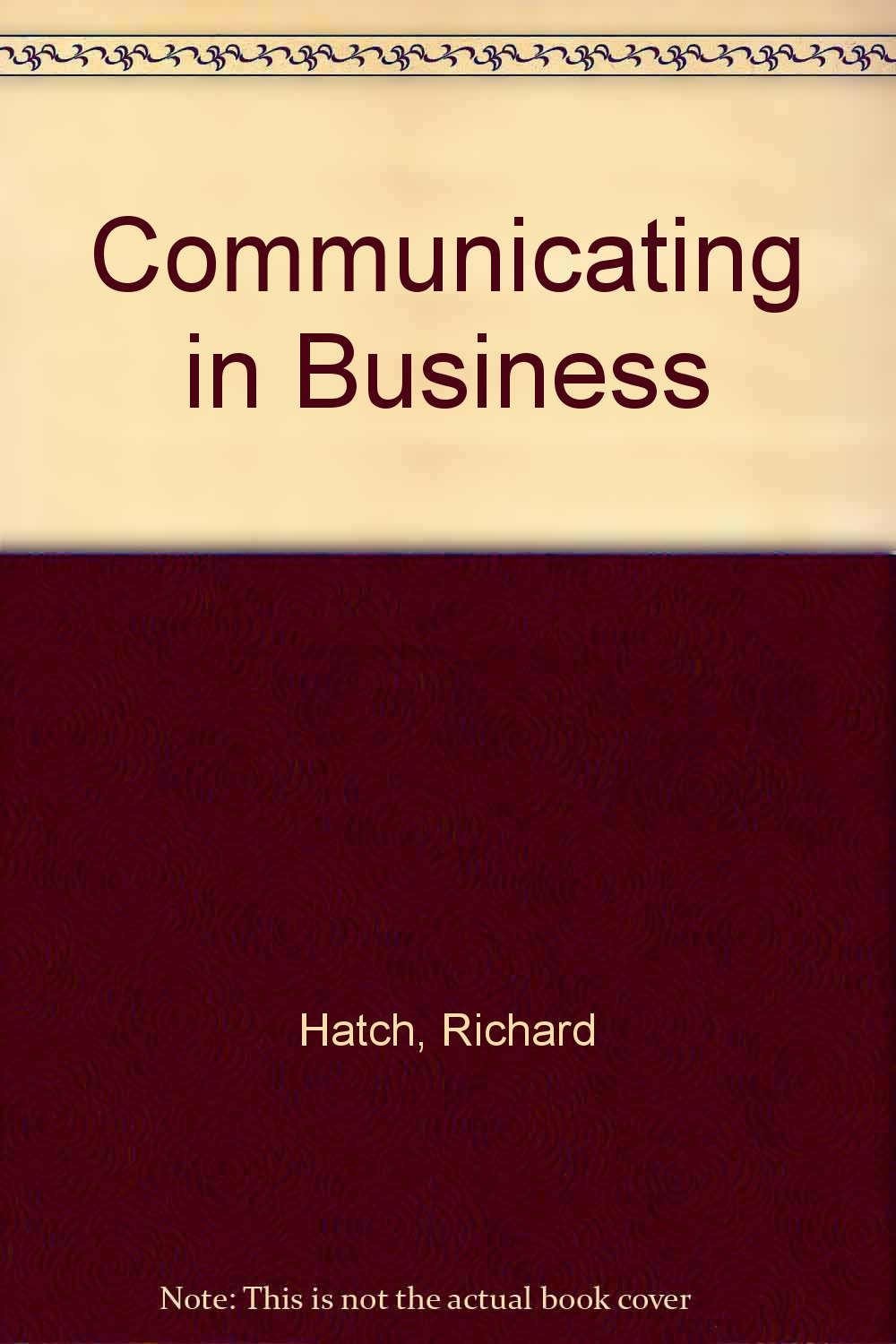 Communicating in Business