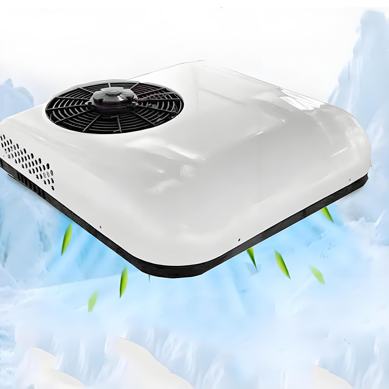 Cashwise RV Air Conditioner Rooftop AC Unit Van Air Conditioner Only Cooling, Quiet Camper A/C Unit, Cooling for Box Truck, Travel Trailer, Motorhome 12V