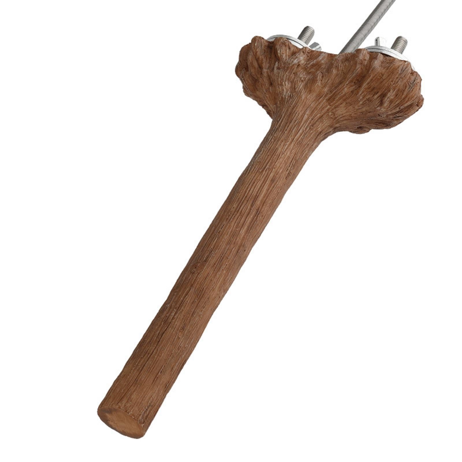 Perchoir chauffant destiné aux oiseaux, chauffage thermostatique pour cage à oiseaux, perchoir chauffé pour perruches, perroquets, calopsittes, protection contre le froid, installation facile