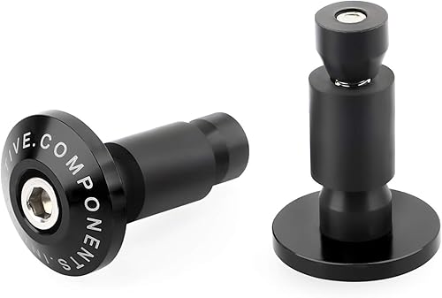 Miniatura 4 de GUAIMI Extremos de barra de motocicleta Street Bike 78" Agarres para manillar Tapones universales para motocicletas-Negro