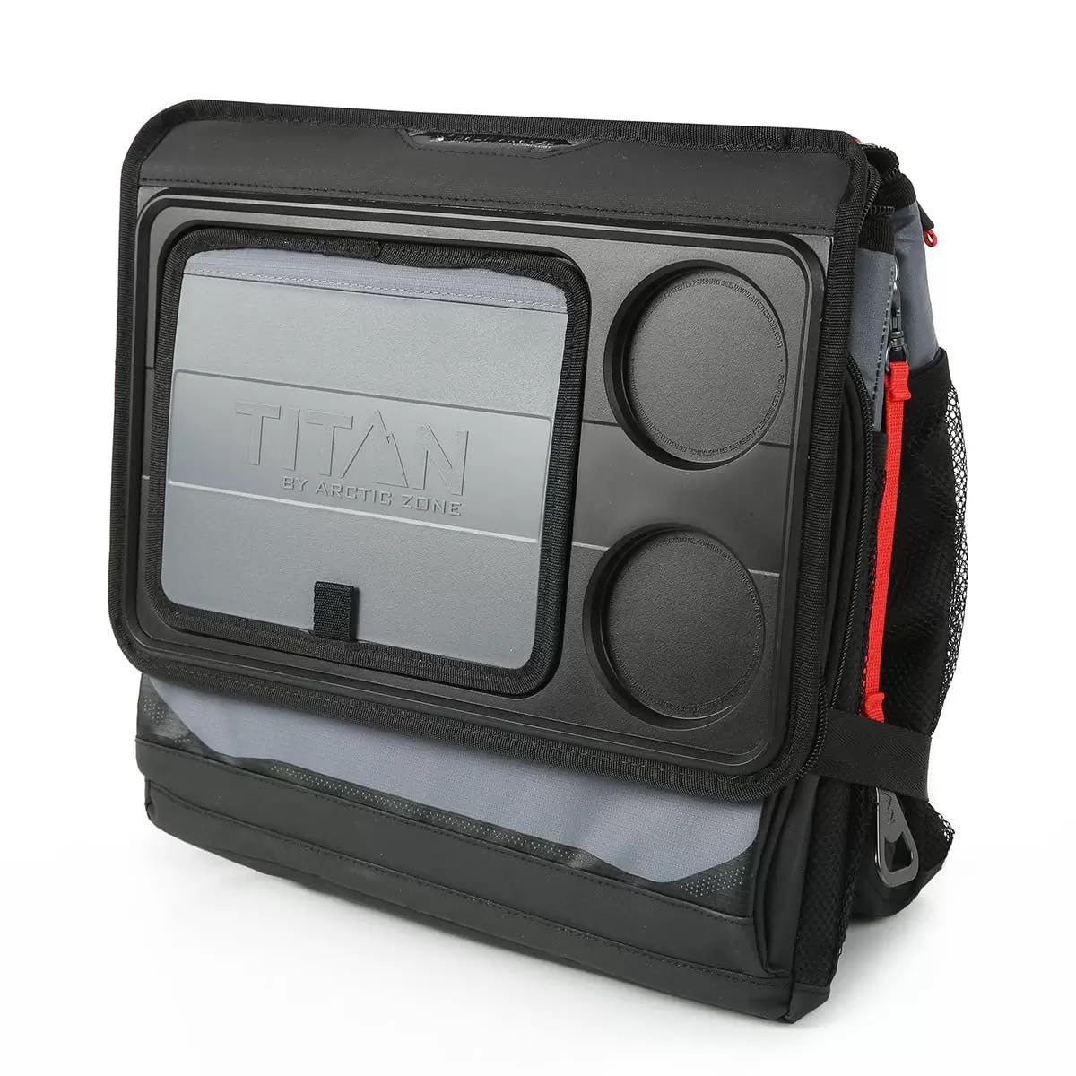Arctic Zone Titan Deep Freeze Sac à déjeuner horizontal extensible avec 2 parois glacées haute performance de 250 g, bleu