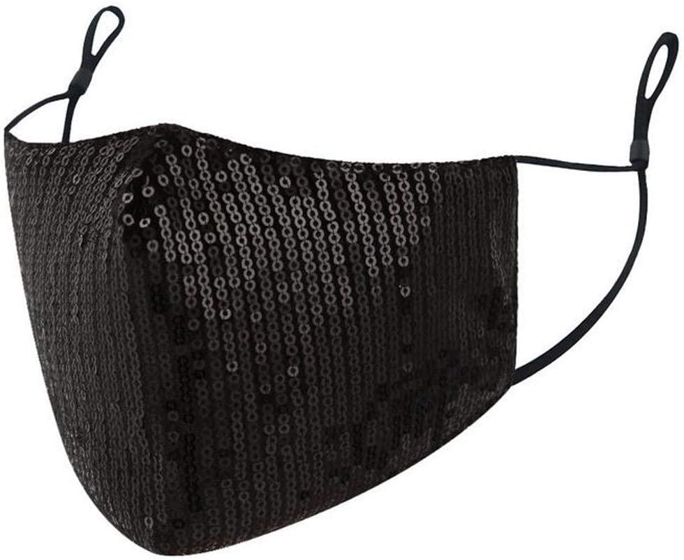 Face Balaclavas Unisex Masquerade - Rhinestone Protective Covering Washable Bandana Scarf Mdsk Necklace Jewelry