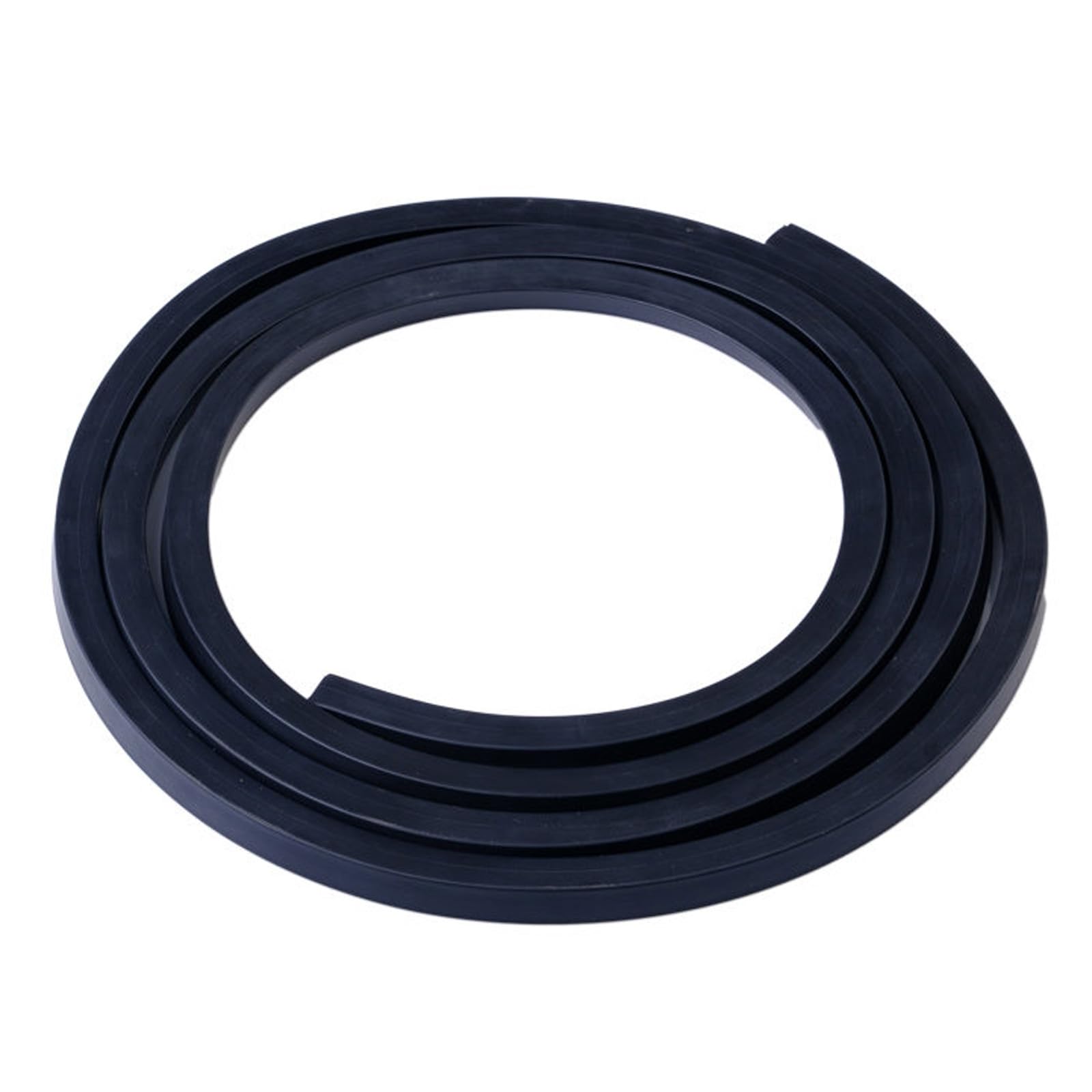 DFDPAXL Black FKM Rubber Square Strip Roll Length 1 Meter