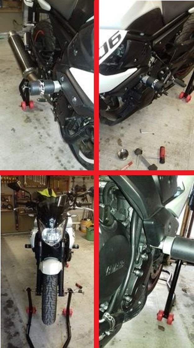 XJ6 XJ6 Diversion 2009-2016 - Crash Pads PROTECTEURS CURSEURS BOBBINS Sliders TAMPONS