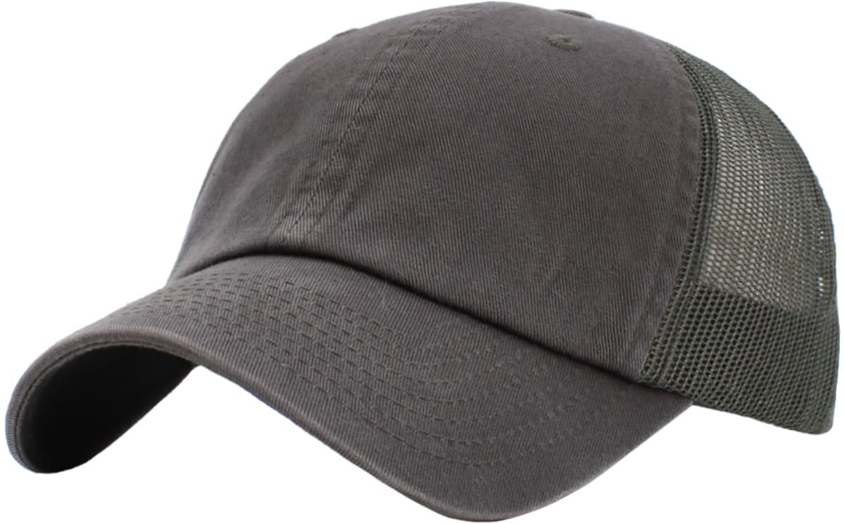KBETHOS Original Classic Mesh Trucker Low Profile Baseball Cap Classic
