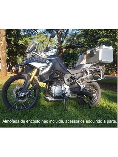 BMW F850 GSA - BAULETO 60 L ALUMINIO (2 CAPACETES) ENCAIXE DIRETO NO BAGAGEIRO